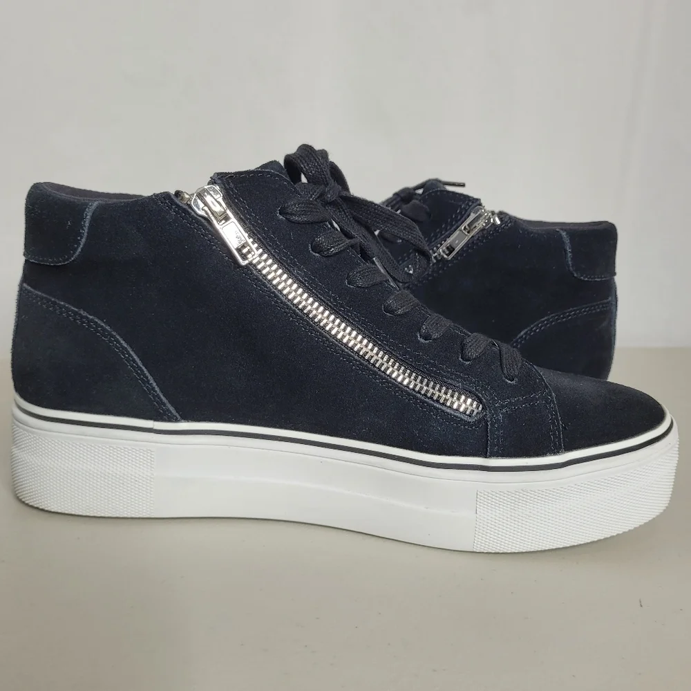 Steve Madden Gryphon Suede Leather Platform Sneaker - 8.5
